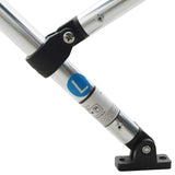 3-bow Bimini Top with Sidewalls 183xx137 cm 94814