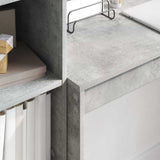 Desk Concrete Grey 100 x 40 x 76 cm 869405