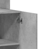 Kitchen Cabinet Concrete Grey 60x50x180 cm Engineered Wood 3276640