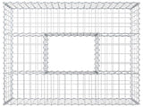 Gabion Raised Bed Silver 42033319