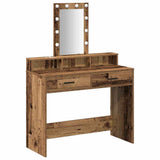 Dressing Table Brown 100 x 41 x 140 cm Engineered Wood 865179