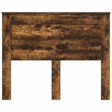 Headboard with Headboard Smoked Oak 120 cm Engineered Wood 887469