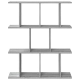 Wall Shelf Grey Sonoma 102 x 20 x 96 cm Engineered Wood 8012217