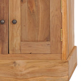 Corner Sideboard 60x45x60 cm Solid Teak Wood 288898