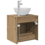 Wall-Mounted Sink Vanity Artisan Oak 49.5 x 41 x 64.5 cm 890269