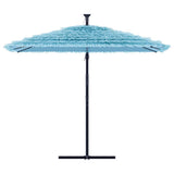 Garden Parasol with Steel Pole Blue 269x269x235 cm 4005079