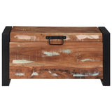 ZNTS Storage Chests 60x30x30cm Solid Reclaimed Wood and Metal 4015972