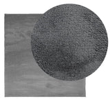 Rug OVIEDO Short Pile Anthracite 240x240 cm 375474