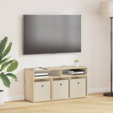 Lowboard with Drawer Sonoma Oak 87 x 27.5 x 43 cm 8000582
