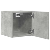 Wall Mounted TV Cabinets 4 pcs Concrete Grey 30.5x30x30 cm 804495