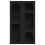 Hanging Cabinet Black 59 x 20 x 100 cm Engineered Wood 891365