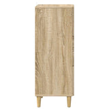Drawer Cabinet Sonoma Oak 33 x 34.5 x 90 cm Engineered Wood 894617