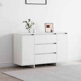 Sideboard with Drawer White 120 x 41 x 75 cm Engineered Wood 3333906