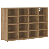 Shoe Cabinet Artisan Oak 103 x 30 x 67 cm Engineered Wood 875219