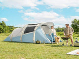 Inflatable Camping Tent w/ Air Pump, Easy Setup 2-3 Person Blow Up Tent, Light Blue T3398P555162