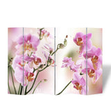 Folding Room Divider 217x170 cm Flower 240481
