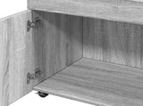 Bar Cart Grey Sonoma 50x41x89 cm Engineered Wood 848267