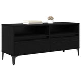 TV Cabinet with Drawer Black Oak 100 x 34.5 x 44.5 cm 881470
