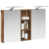 Bathroom Cabinet Set 3 pcs 80 x 10.5 x 50 cm Engineered wood 3403662