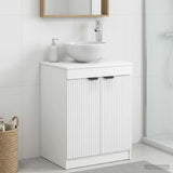 Bathroom Cabinet White 54 x 41 x 70 cm Engineered Wood 890148