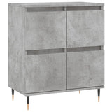 Sideboards 2 pcs Concrete Grey Engineered Wood 3190169