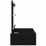 Dressing Table Black 100 x 40 x 70 cm Engineered Wood 865236