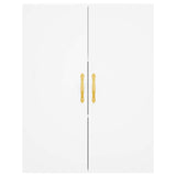 Wall Mounted Cabinet White 69.5x34x90 cm 828404