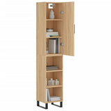 Highboard Sonoma Oak 34.5x34x180 cm Engineered Wood 3199004
