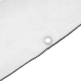 Clear Tarpaulin with Eyelets 6x8 m Polyethylene 4018530