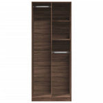 Wardrobe Brown Oak 80x50x200 cm Engineered Wood 3307762
