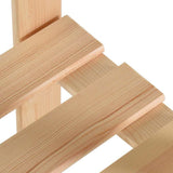 5-Tier Storage Rack 80x28.5x170 cm Solid Pinewood 327320