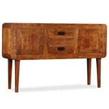 Sideboard Solid Wood with Honey Finish 120x30x75 cm 244682