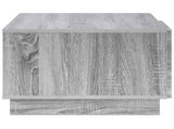 Coffee Table Grey Sonoma 95 x 50.5 x 35 cm Engineered Wood 8011447