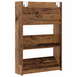 Shoe Cabinet 2 pcs Old Wood 60 x 18 x 90 cm Engineered Wood 875147