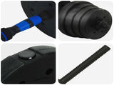 2-in-1 Dumbbell Set 40kg Black and Blue Cement and Iron Sand 3442916