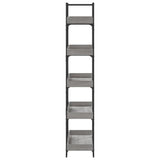 Bookcase 5-Tier Grey Sonoma 100x33x180.5 cm Engineered Wood 837700
