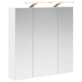 Bathroom Mirror Cabinet White 70 x 14.5 x 70 cm Engineered wood 889095