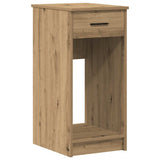 Computer Tower Stand with Drawer Artisan Oak 35x45x77 cm 858748