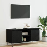 TV Cabinet Black Oak 104 x 35 x 50 cm Engineered Wood 881934