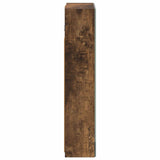 Bathroom Mirror Cabinet Smoked Oak 30 x 10.5 x 50 cm 889011