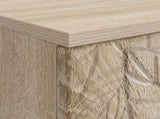 Desk Sonoma Oak Engineered Wood 142.5 x 50 x 75 cm 3414614