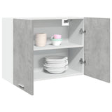 Hanging Cabinet Lyon Concrete Grey 80x31x60 cm Engineered Wood 856109