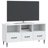 TV Cabinet with Drawer White 102 x 34.5 x 50 cm Engineered Wood 894905