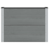 Garden Raised Bed Grey 100 x 30 x 72 cm 42039019