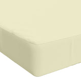2-Piece Bench Cushions SOEST 2 pcs 100% Polyester Cream 950333