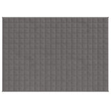 Weighted Blanket Grey 150x200 cm 7 kg Fabric 350774