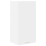 Hanging Cabinet with Door White 40 x 31 x 80 cm Engineered Wood 884258