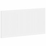 Wall-Mounted Headboard EDE White Engineered Wood 896095