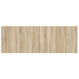 Wall-Mounted Headboard BREDA Sonoma Oak Engineered Wood 897617