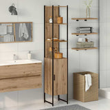 Bathroom Cabinet Artisan oak 33 x 33 x 185.5 cm Engineered Wood 862239